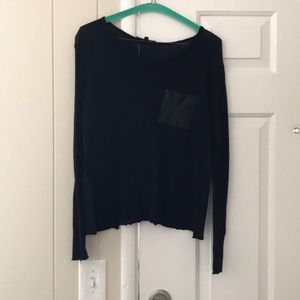 Excellent condition black long sleeve from Maje